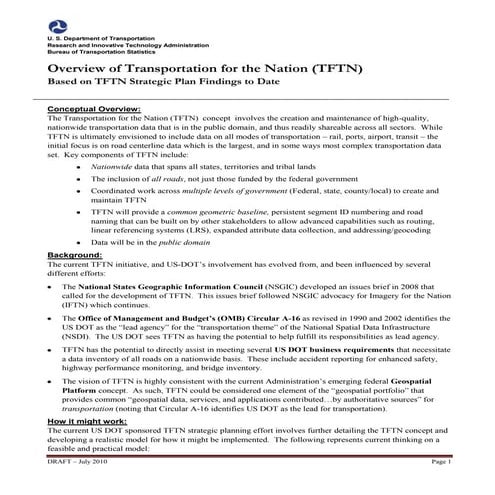 Overview oftransportationforthenation v4