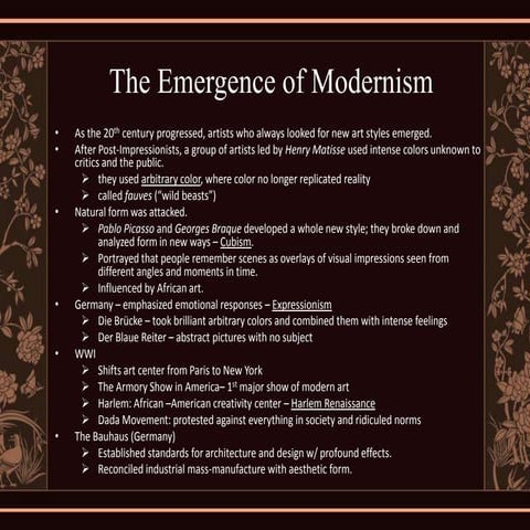 Overview of Western Art and Non Western Art Part 3