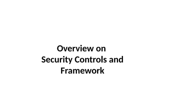 Overview on Information Security Awareness.pptx