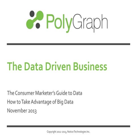 The Consumer Marketer's Guide to Data - Polygraph