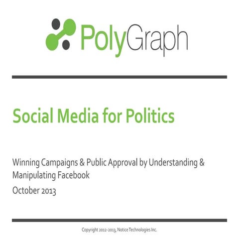 Social Data for Politics, Issues Advocacy, and Community Affairs
