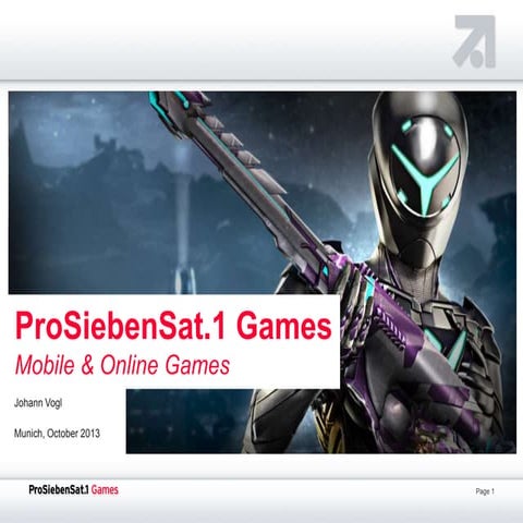 Overview ProSiebenSat1 Games Mobile Division