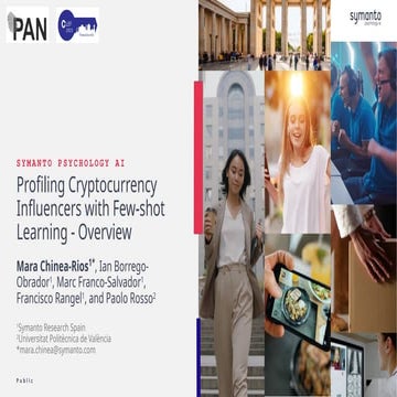 Profiling Cryptocurrency Influencers with Few-shot Learning 2023