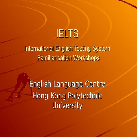 Overview workshop of Introduction to IELTS