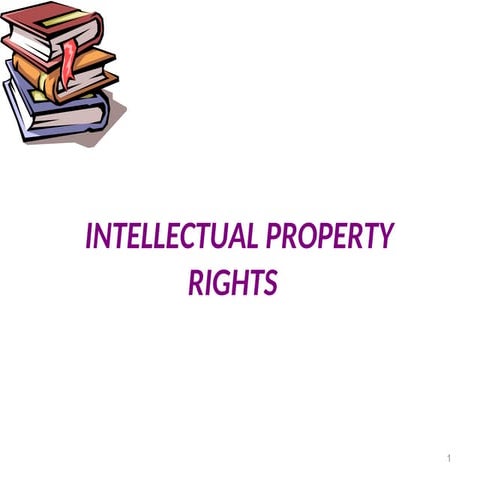 Intellectual Property and Intellectual Property Rights Benefits of ...