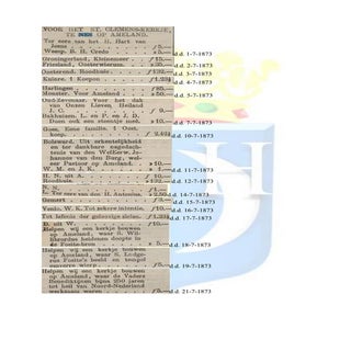 Overzicht donaties voor bouw st. cl...