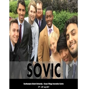 Solent University - Ocean Village Innovation Centre Presentation