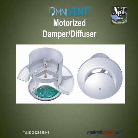 OmniVent Motorized Diffuser