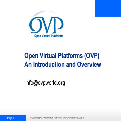 Ovp Introduction Presentation