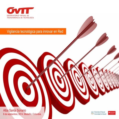 Jornada técnica sobre vigilancia tecnológica en red para el territorio. Oriente (Colombia)