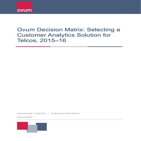 Ovum Decision Matrix