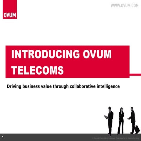 Ovum Telecom Advisory Overview General