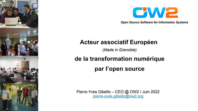 OW2 Association Européenne aux racines grenobloises, transformer l'industrie ...