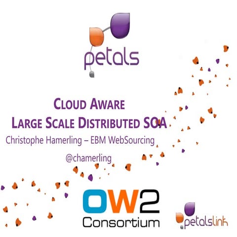 Cloud Aware Large Scale Distributed SOA