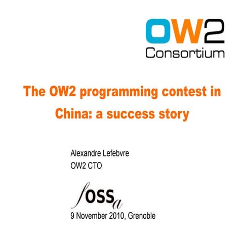 Ow2 contest - fossa2010