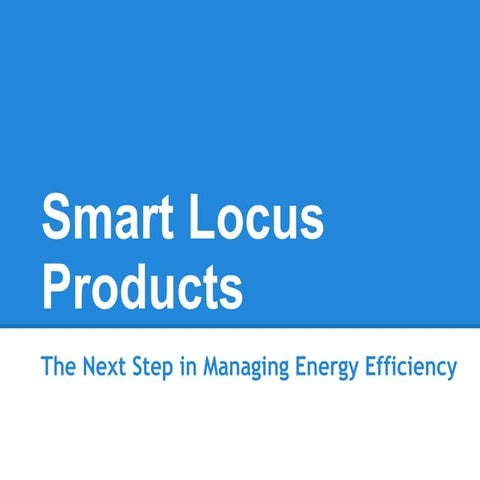 smart locus presentation v 6.1 may 2014