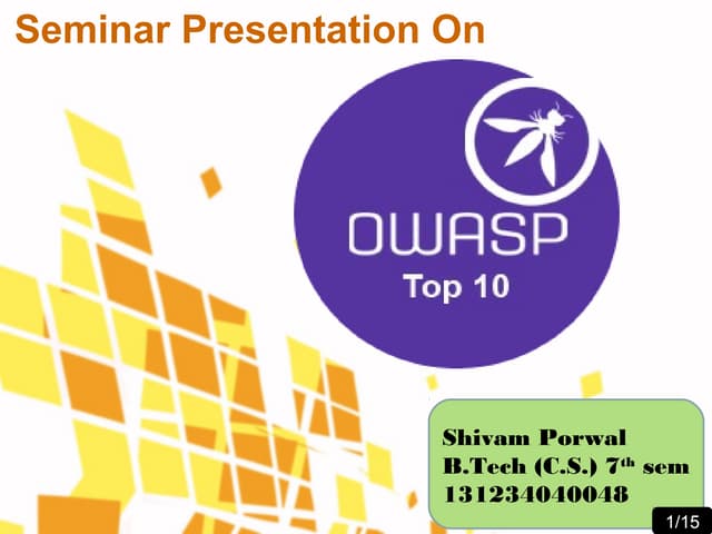 Owasp Top 10
