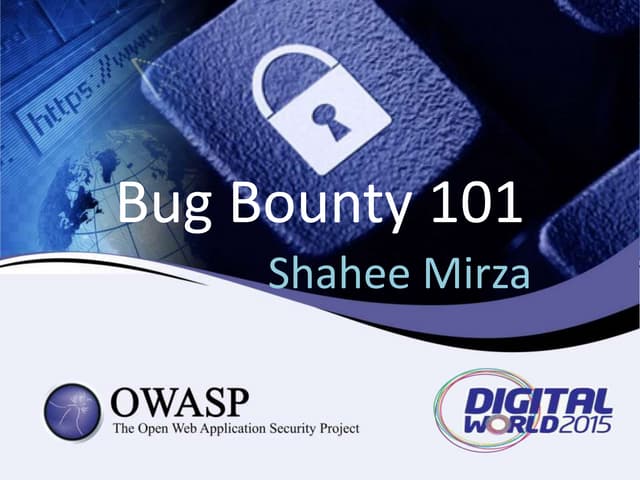 Bug Bounty 101