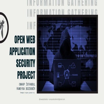 Information Gathering | OWASP Istanbul