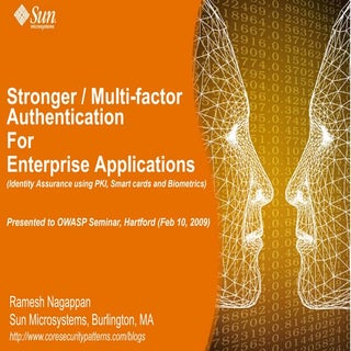 Stronger/Multi-factor Authenticatio...