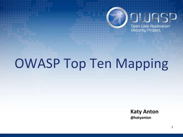 Owasp top-ten-mapping-2015-05-lwc