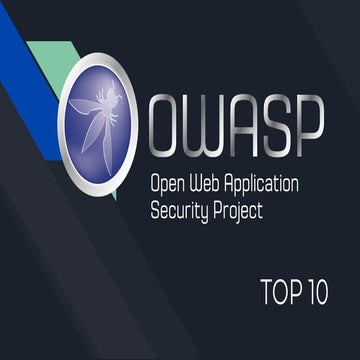 TOP10  - Owasp 2017