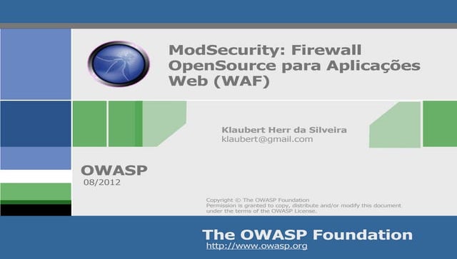 OWASP_BSB_20120827_mod_security_KLAUBERTHERR