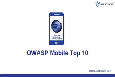 OWASP Top 10 for Mobile