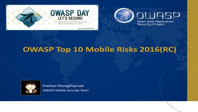 OWASP Day - OWASP Day - Lets secure! 