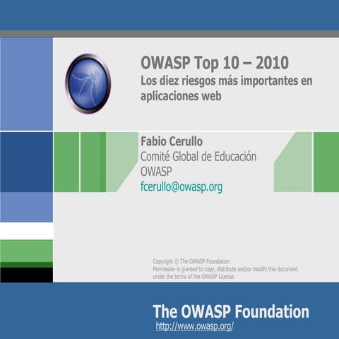 Owasp Top10 Spanish