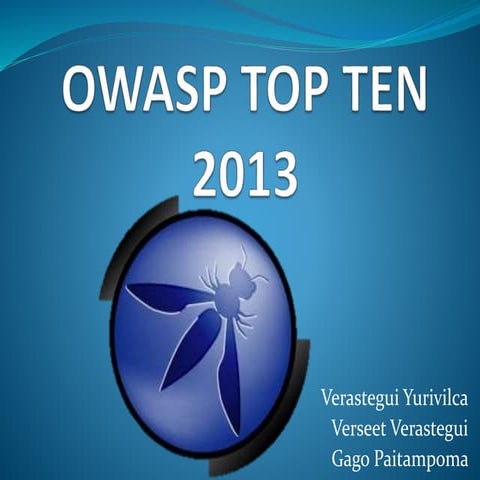 OWASP TOP TEN 2013.pptx