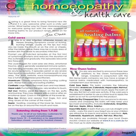 Cold Sores | PDF