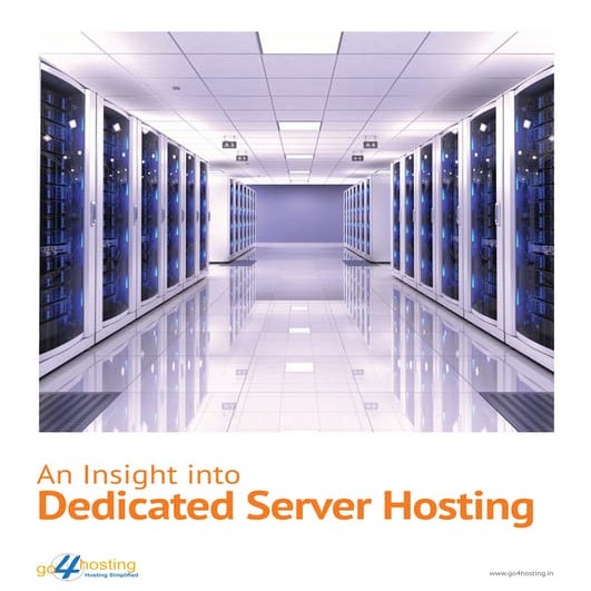 Dedicated Server Hosting - Go4Hosting