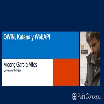 Owin, katana y WebAPI