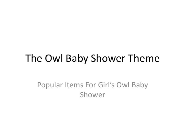 owl baby items