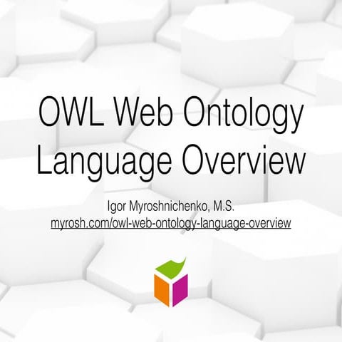 OWL Web Ontology Language Overview | PDF