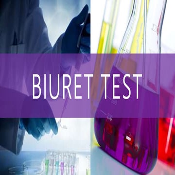 Biuret Test