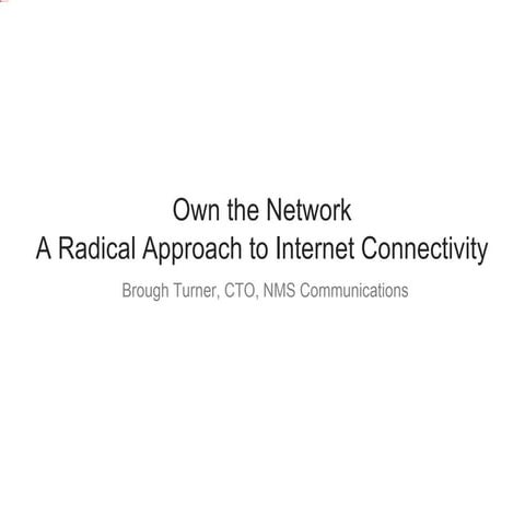 The Dawn of the Internet | PDF