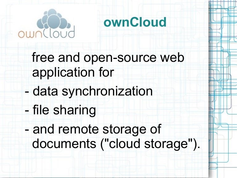 ownCloud overview and tutorial