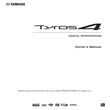 YAMAHA OWNERS MANUAL PDF visual data 8