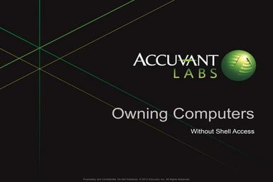 Owning computers without shell access dark