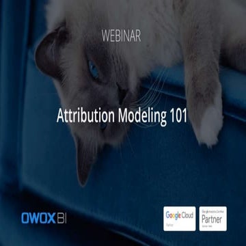 Attribution modeling 101, Mariia Bocheva