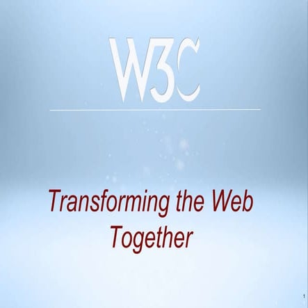 The Open Web Platform and You! [Executive version]