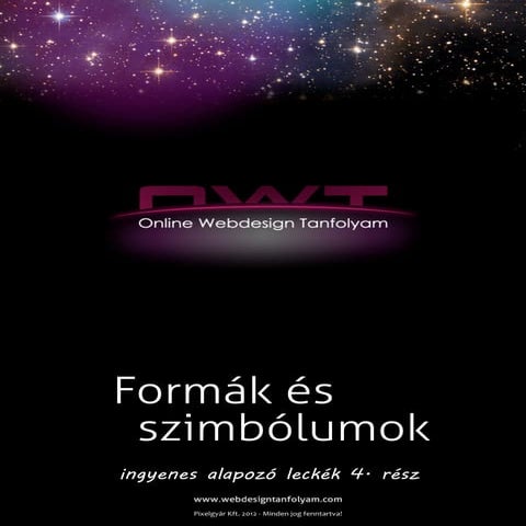 Online Webdesign Tanfolyam 4. Szimbólumok