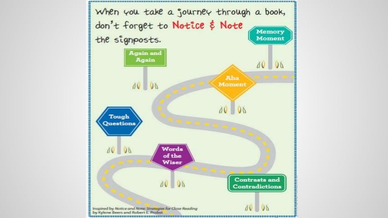 Notice and Note - Memory Moment