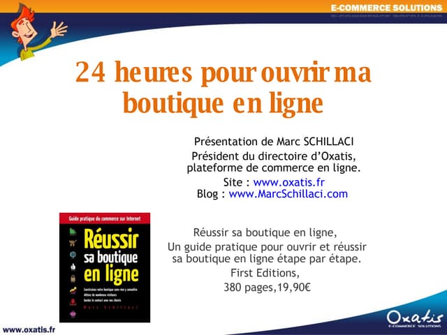 24h pour ouvrir sa boutique en ligne