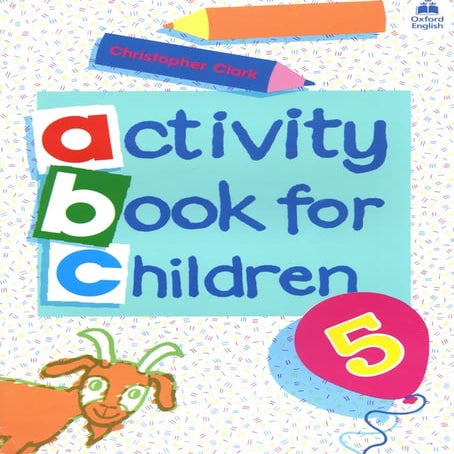 Activity Book for Children 5 | PDF