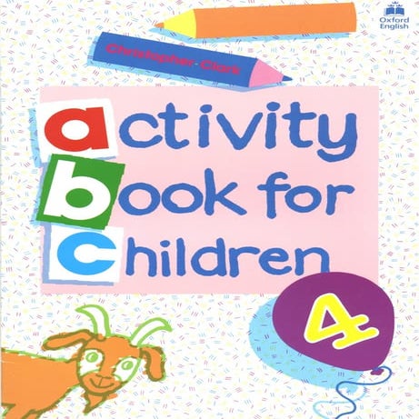 Oxford activity book for children 4