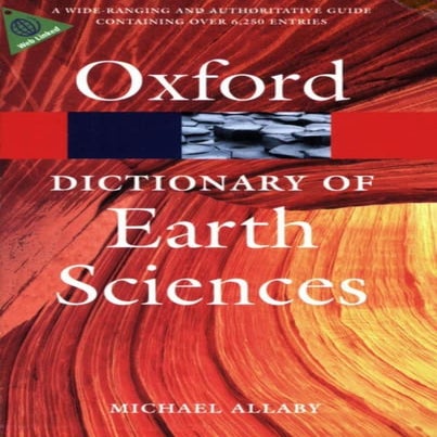 Oxford dictionary earth science