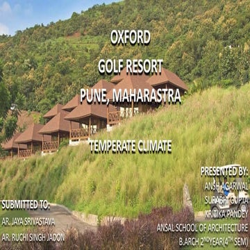 Oxford golf resort Pune